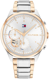 Tommy Hilfiger Quinn Srebrny/Stal w kolorze różowego złota Ø38 mm 1782415