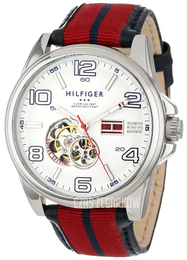 Tommy Hilfiger Biały/Tkanina Ø46 mm 1790926