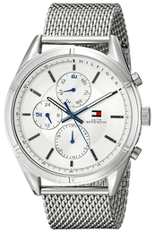 Tommy Hilfiger Charlie Srebrny/Stal Ø44 mm 1791128