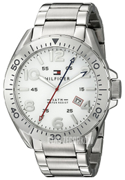 Tommy Hilfiger Declan Biały/Stal Ø46 mm 1791134
