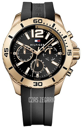 Tommy Hilfiger Nolan Czarny/Guma Ø45 mm 1791145