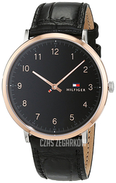 Tommy Hilfiger Dress Czarny/Skóra Ø40 mm 1791339