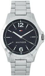 Tommy Hilfiger Czarny/Stal Ø44.5 mm 1791460