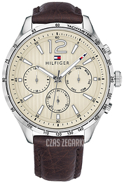 Tommy Hilfiger Beżowy/Skóra Ø44 mm 1791467