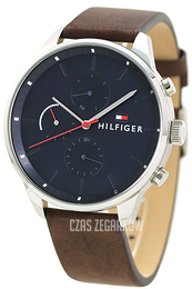 Tommy Hilfiger Niebieski/Skóra Ø42 mm 1791487