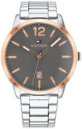 Tommy Hilfiger Dustin Szary/Stal Ø44 mm 1791498