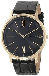 Tommy Hilfiger Czarny/Skóra Ø41 mm 1791517