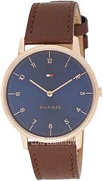 Tommy Hilfiger Niebieski/Skóra Ø41 mm 1791582