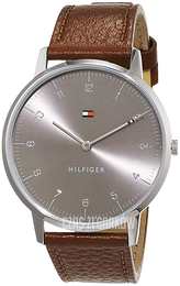 Tommy Hilfiger Szary/Skóra Ø41 mm 1791584