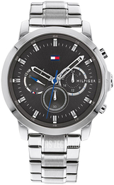 Tommy Hilfiger Dressed Up Szary/Stal Ø46 mm 1791794
