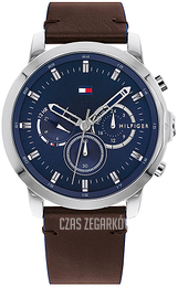 Tommy Hilfiger Niebieski/Skóra Ø46 mm 1791797