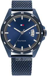 Tommy Hilfiger Carter Niebieski/Stal Ø42 mm 1791911