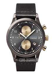 Triwa Lansen Walter Chrono Szary/Skóra Ø38 mm LCST101-STRAP