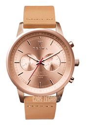 Triwa Nevil Rose Tan Różowe złoto/Skóra Ø40 mm NEST105