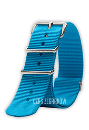 Triwa Armband Turqouise Nato 22 mm Tkanina STNY111