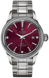 Tudor Style Czerwony/Stal Ø28 mm M12100-0015