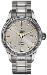 Tudor Style Srebrny/Stal Ø28 mm M12100-0017