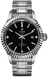 Tudor Style Czarny/Stal Ø28 mm M12110-0009