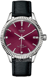 Tudor Style Czerwony/Skóra Ø34 mm 12310-0030