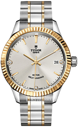 Tudor Style Srebrny/Stal w odcieniu złota Ø34 mm M12313-0009
