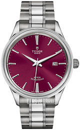Tudor Style Czerwony/Stal Ø41 mm M12700-0011