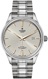 Tudor Style Srebrny/Stal Ø41 mm M12700-0017
