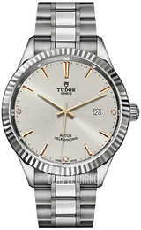 Tudor Style Srebrny/Stal Ø41 mm M12710-0011