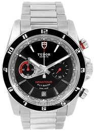 Tudor Grantour Chrono Fly-Back Czarny/Stal Ø42 mm 20550N-95730-BID