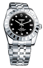 Tudor Classic Date Czarny/Stal Ø38 mm 21010-62580-BDIDSTL