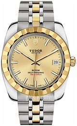 Tudor Classic Date Żółte złoto/18 karatowe żółte złoto Ø38 mm 21013-0002