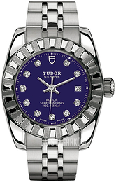 Tudor Classic Date Niebieski/Stal Ø28 mm 22010-0008