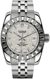 Tudor Classic Date Srebrny/Stal Ø28 mm 22010-0010