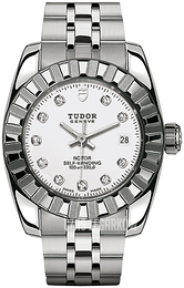 Tudor Classic Date Biały/Stal Ø28 mm 22010-0013