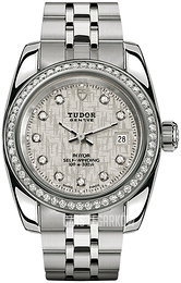 Tudor Classic Date Srebrny/Stal Ø28 mm 22020-0003