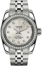 Tudor Classic Date Srebrny/Stal Ø28 mm 22020-0005