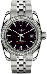 Tudor Classic Date Czarny/Stal Ø28 mm 22020-0006