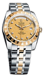 Tudor Classic Date-Day Szampański/Stal w odcieniu złota Ø41 mm 23013-62113-CHPDIDSTL