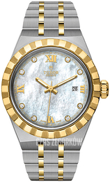 Tudor Royal Biały/18 karatowe żółte złoto Ø28 mm M28303-0007