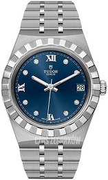 Tudor Royal Niebieski/Stal Ø34 mm M28400-0007