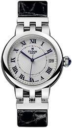 Tudor Clair De Rose Biały/Skóra Ø26 mm 35200-0003