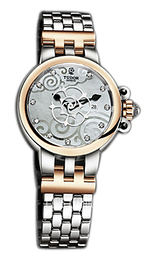 Tudor Clair De Rose Biały/18 karatowe żółte złoto Ø30 mm 35401-65740-WHDDSTL