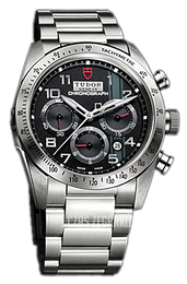 Tudor Fastrider Chronograph Czarny/Stal Ø42 mm 42000-95730-BKAD