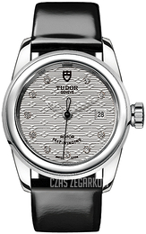 Tudor Glamour Date Srebrny/Skóra Ø26 mm M51000-0021
