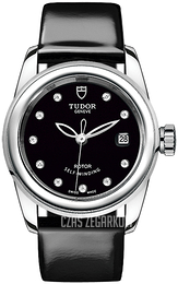 Tudor Glamour Date Czarny/Skóra Ø26 mm M51000-0026