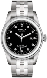 Tudor Glamour Date Czarny/Stal Ø31 mm M53000-0001