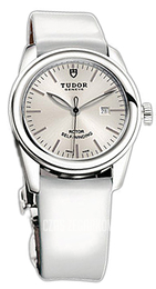 Tudor Glamour Date Srebrny/Skóra Ø31 mm 53000-SIDWPLS
