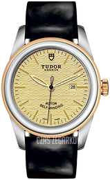 Tudor Glamour Date Żółte złoto/Skóra Ø31 mm M53003-0027