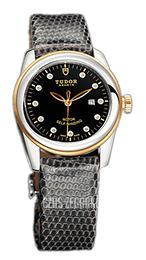 Tudor Glamour Date Czarny/Skóra Ø31 mm 53003-BDIDGLZS