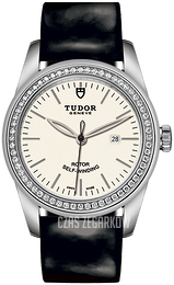 Tudor Glamour Date Biały/Skóra Ø31 mm M53020-0079