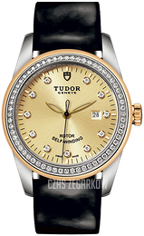 Tudor Glamour Date Żółte złoto/Skóra Ø31 mm M53023-0045